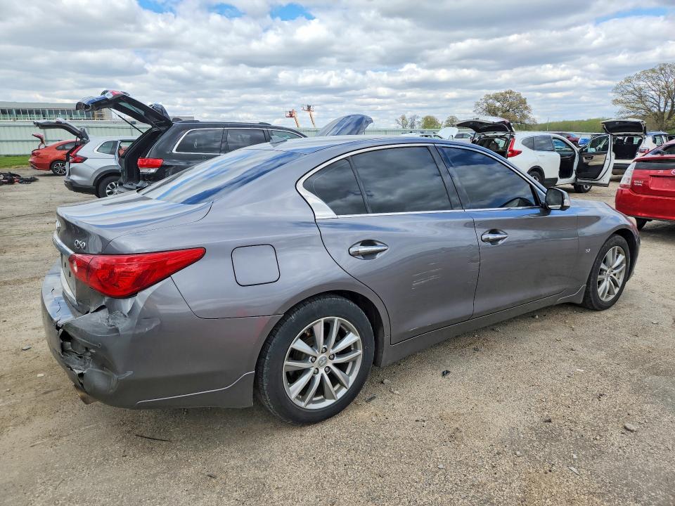 2014 Infiniti Q50 მანქანა იყიდება აუქციონზე, vin: JN1BV7AR7EM699212, აუქციონის ნომერი: 52250846