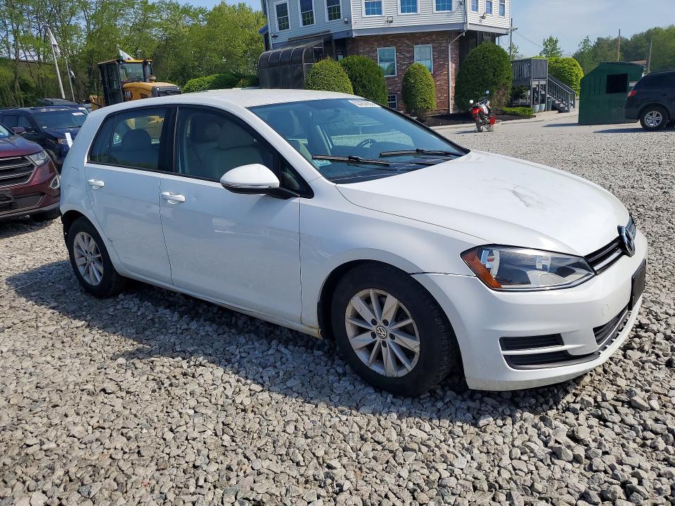 53787666 :رقم المزاد ، 3VW217AU7FM035220 vin ، 2015 Volkswagen Golf مزاد بيع