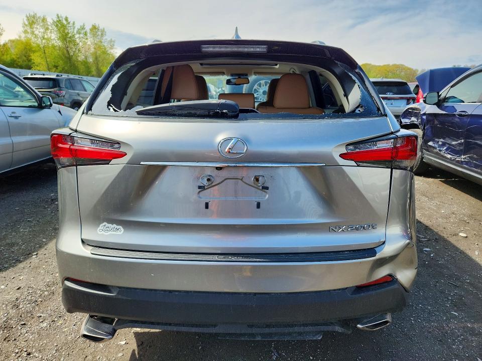 Продаж на аукціоні авто 2016 Lexus Nx 200t, vin: JTJBARBZ9G2058755, номер лоту: 52558706
