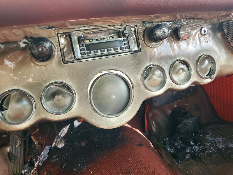 55021956 :رقم المزاد ، E57S105422 vin ، 1957 Chevrolet Corvette مزاد بيع