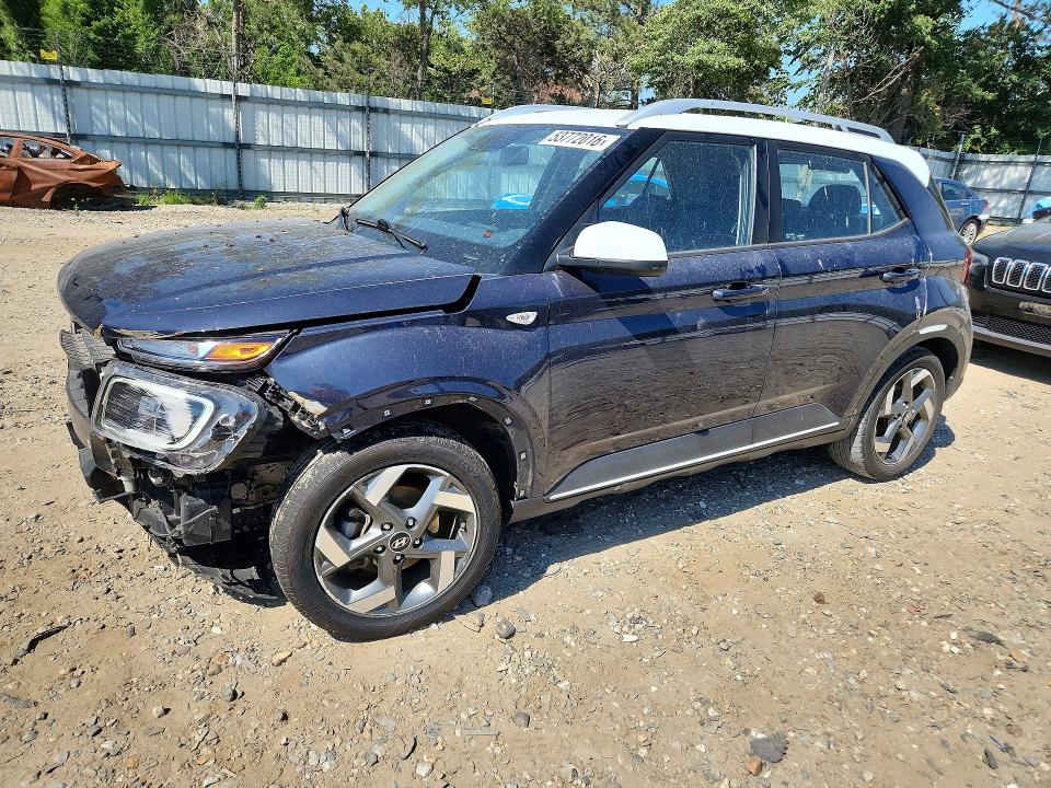 Продажа на аукционе авто 2022 Hyundai Venue, vin: KMHRC8A36NU152429, номер лота: 53772016