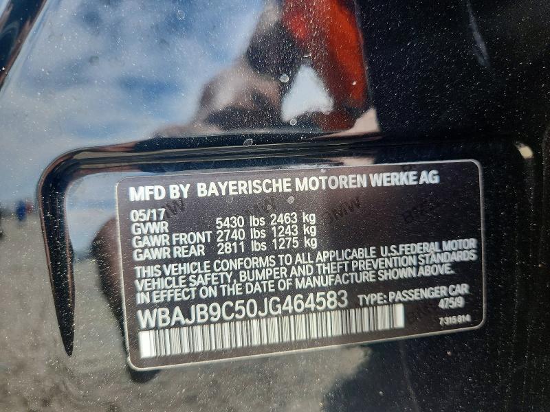 Продажа на аукционе авто 2018 Bmw M550xi, vin: WBAJB9C50JG464583, номер лота: 52813816