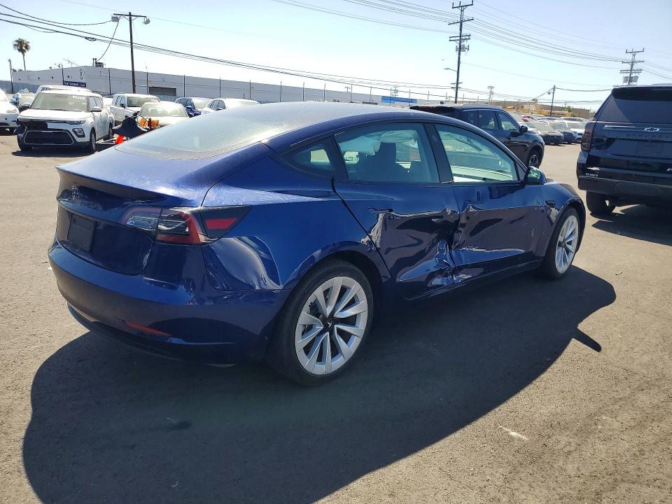 52702696 :رقم المزاد ، 5YJ3E1EA7PF621124 vin ، 2023 Tesla Model 3 مزاد بيع