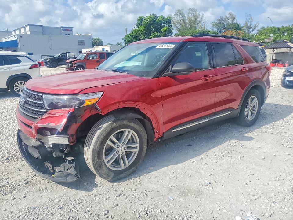55244706 :رقم المزاد ، 1FMSK7DH8PGA12552 vin ، 2023 Ford Explorer مزاد بيع