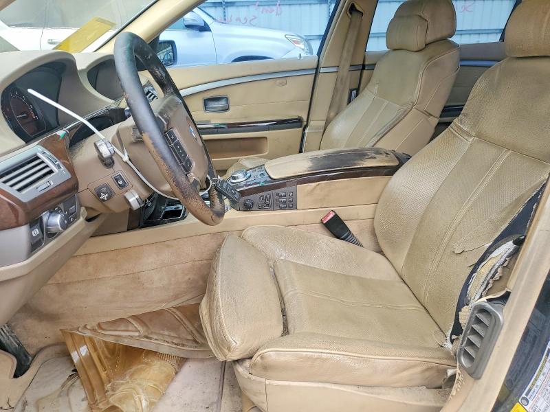 2007 Bmw 750 მანქანა იყიდება აუქციონზე, vin: WBAHN83517DT65944, აუქციონის ნომერი: 54241006