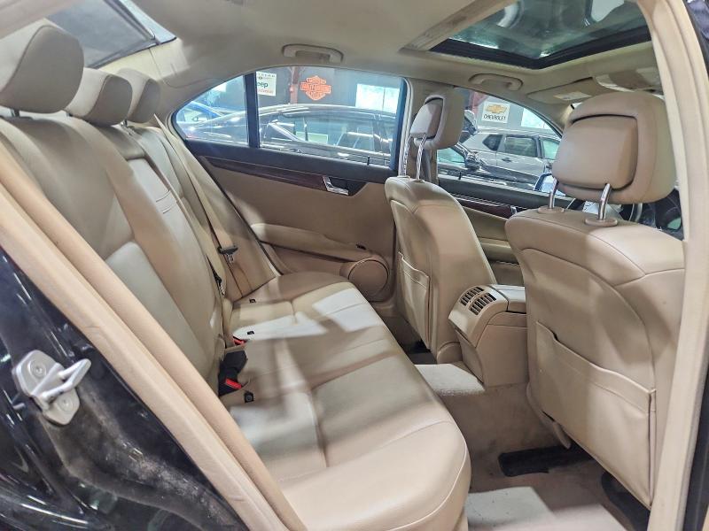 54086716 :رقم المزاد ، WDDGF8BB5BR139653 vin ، 2011 Mercedes-benz C مزاد بيع