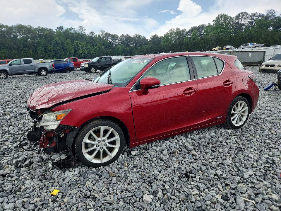 2012 Lexus Ct მანქანა იყიდება აუქციონზე, vin: JTHKD5BH6C2078545, აუქციონის ნომერი: 55104976