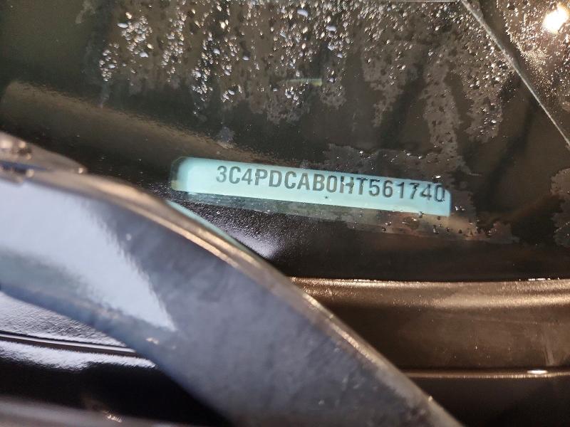 2017 Dodge Journey მანქანა იყიდება აუქციონზე, vin: 3C4PDCAB0HT561740, აუქციონის ნომერი: 54057046
