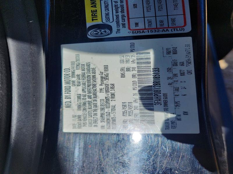 Aukcja sprzedaży 2008 Ford Fusion, vin: 3FAHP08128R185133, numer aukcji: 54802656