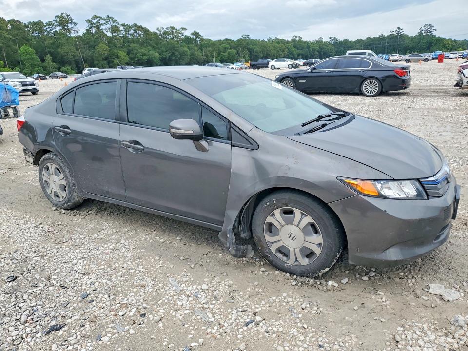 54283326 :رقم المزاد ، JHMFB4F3XCS009261 vin ، 2012 Honda Civic مزاد بيع