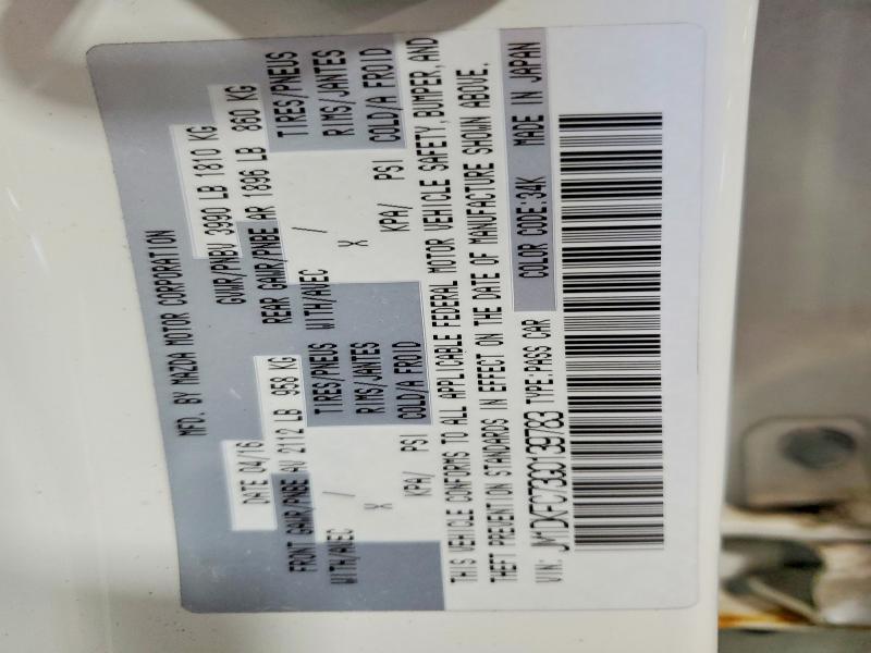 Aukcja sprzedaży 2016 Mazda Cx-3, vin: JM1DKFC73G0139783, numer aukcji: 53376586