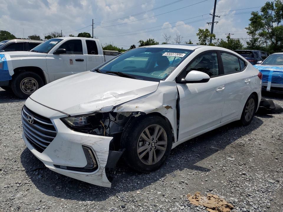 Продаж на аукціоні авто 2018 Hyundai Elantra, vin: 5NPD84LF4JH357168, номер лоту: 55521976