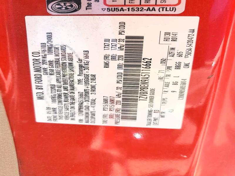 Aukcja sprzedaży 2010 Ford Mustang, vin: 1ZVBP8EN9A5116662, numer aukcji: 53532046