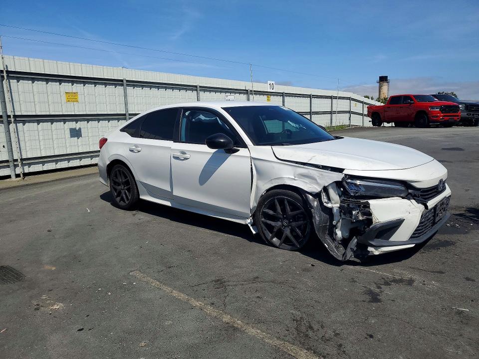 53323216 :رقم المزاد ، 2HGFE2F51NH519265 vin ، 2022 Honda Civic مزاد بيع
