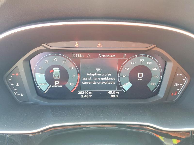 2023 Audi Q3 მანქანა იყიდება აუქციონზე, vin: WA1EECF33P1150936, აუქციონის ნომერი: 54302376