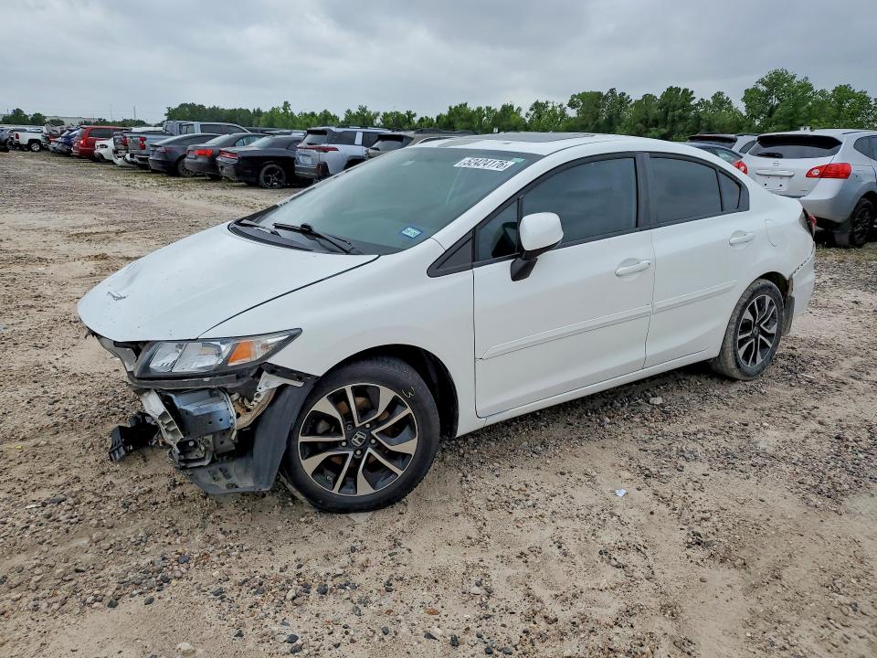 2013 Honda Civic მანქანა იყიდება აუქციონზე, vin: 19XFB2F87DE233898, აუქციონის ნომერი: 52424176