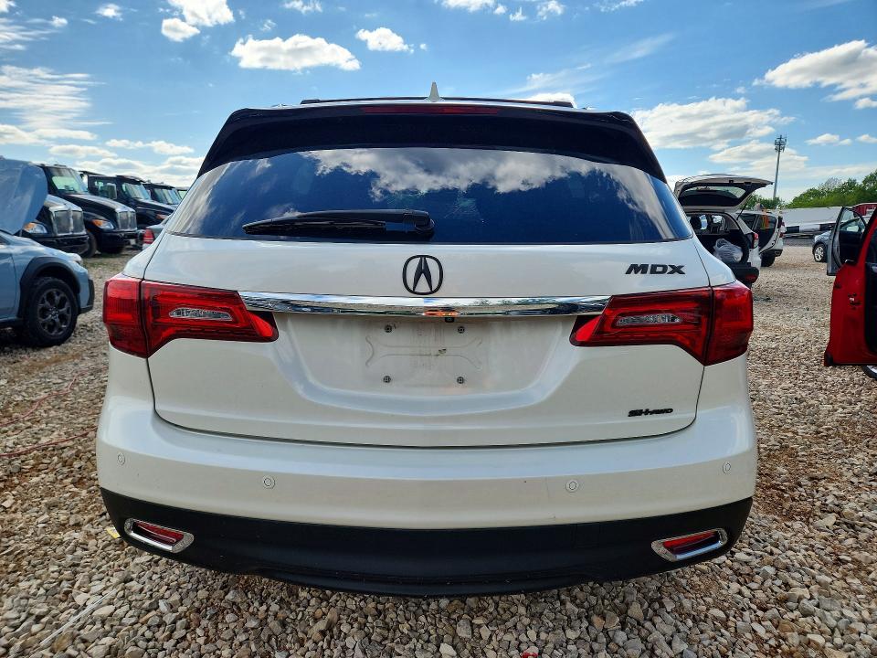 Продажа на аукционе авто 2016 Acura Mdx, vin: 5FRYD4H91GB038655, номер лота: 52685116