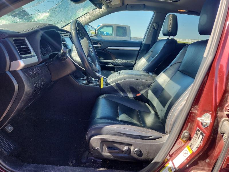 53000726 :رقم المزاد ، 5TDJZRFH1KS953151 vin ، 2019 Toyota Highlander مزاد بيع
