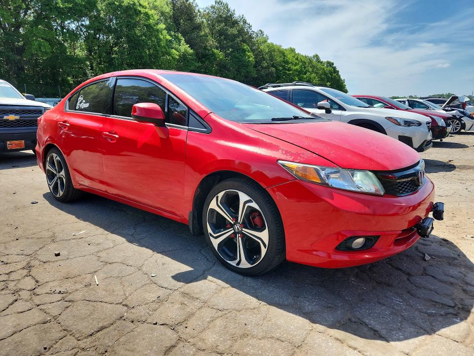 2012 Honda Civic მანქანა იყიდება აუქციონზე, vin: 2HGFB6E52CH706528, აუქციონის ნომერი: 52664566
