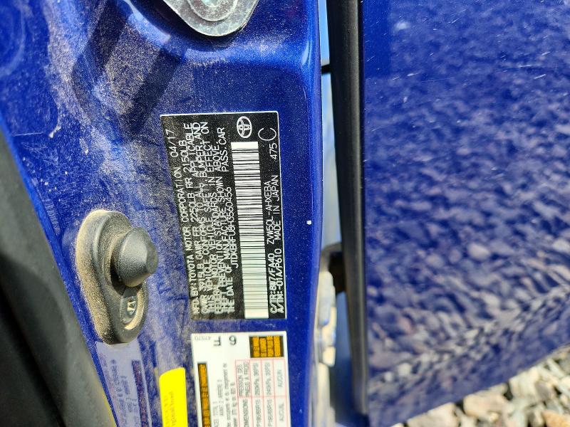 Продаж на аукціоні авто 2017 Toyota Prius, vin: JTDKBRFU8H3560456, номер лоту: 54614976
