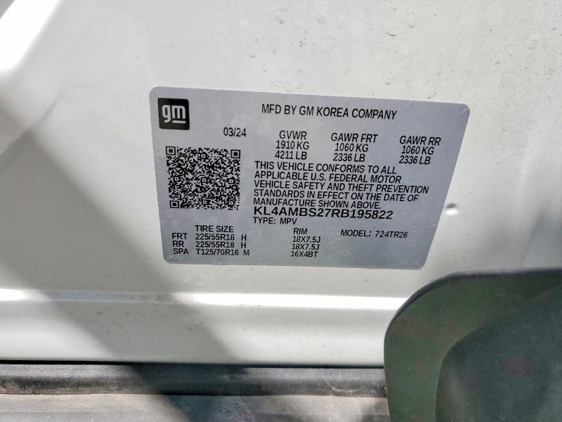 Продажа на аукционе авто 2024 Buick Encore Gx, vin: KL4AMBS27RB195822, номер лота: 55371166
