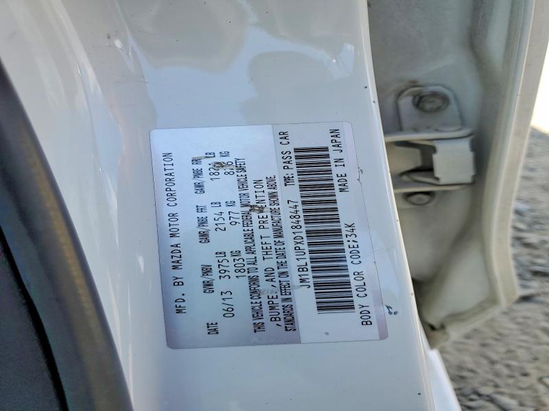 55161746 :رقم المزاد ، JM1BL1UPXD1848447 vin ، 2013 Mazda 3 مزاد بيع