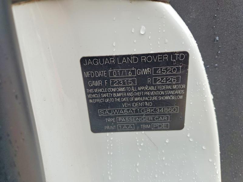 Продаж на аукціоні авто 2016 Jaguar F-type, vin: SAJWA6AT1G8K34860, номер лоту: 52195516