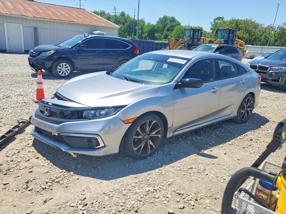 Aukcja sprzedaży 2019 Honda Civic, vin: 2HGFC2F82KH522896, numer aukcji: 54151576
