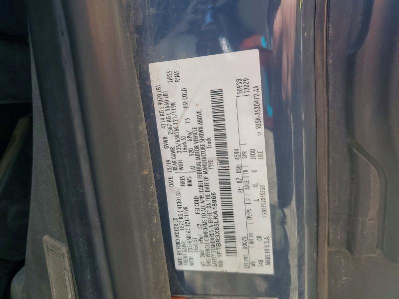 Продажа на аукционе авто 2020 Ford Transit, vin: 1FTBR3X85LKA18966, номер лота: 54961896