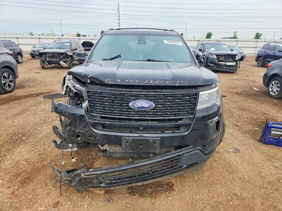 2018 Ford Explorer მანქანა იყიდება აუქციონზე, vin: 1FM5K8GT3JGC65479, აუქციონის ნომერი: 53840836
