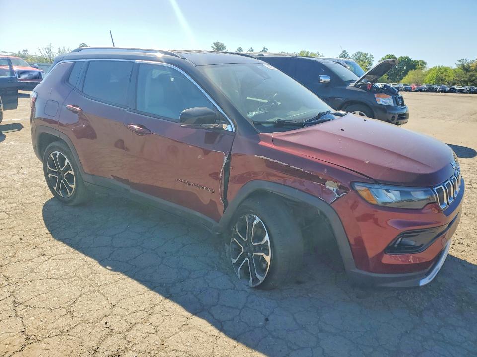 Продаж на аукціоні авто 2022 Jeep Compass, vin: 3C4NJDCB5NT117106, номер лоту: 53221076