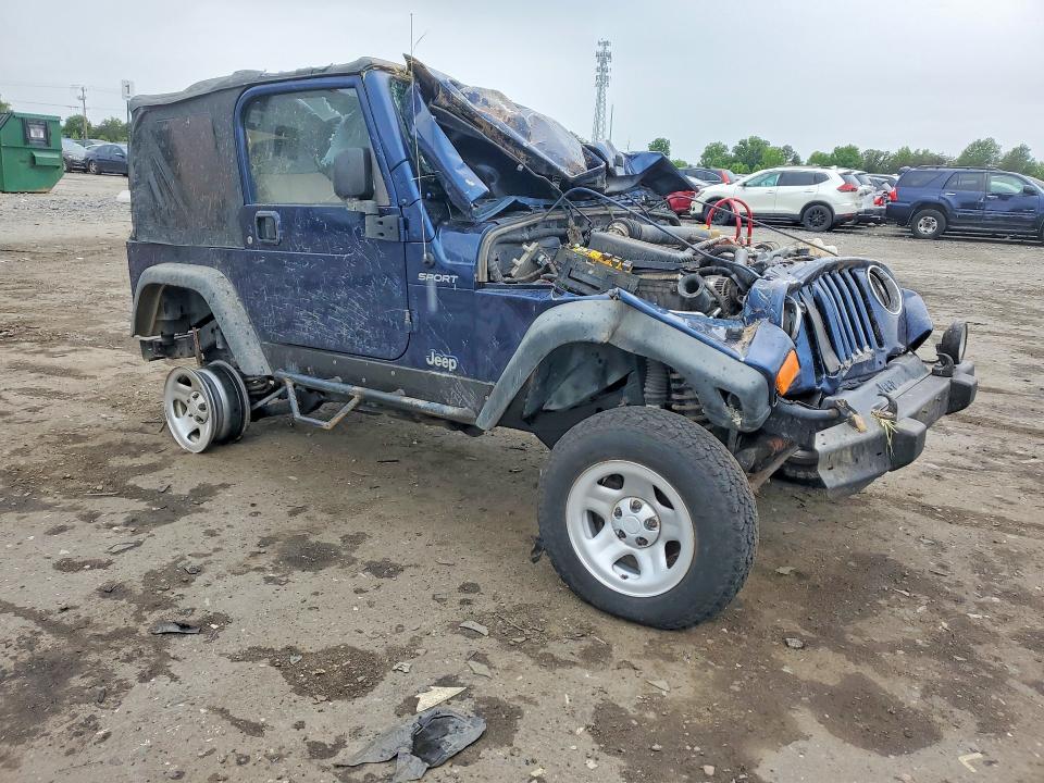 52352956 :رقم المزاد ، 1J4FA49S63P361533 vin ، 2003 Jeep Wrangler / Tj مزاد بيع