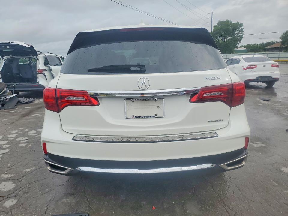 54591876 :رقم المزاد ، 5FRYD4H58HB025643 vin ، 2017 Acura Mdx مزاد بيع