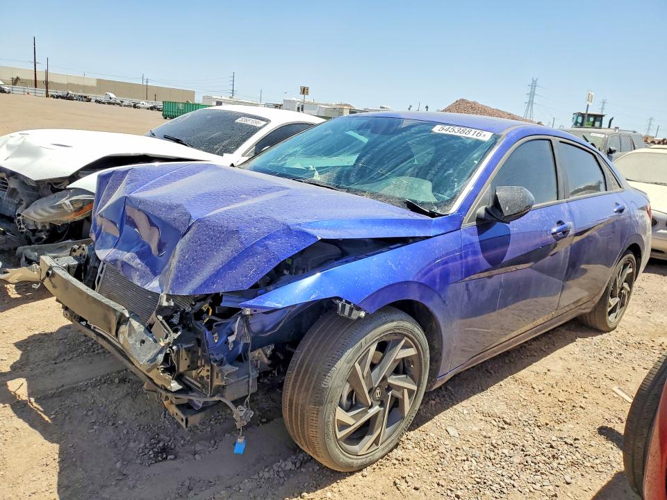 54538816 :رقم المزاد ، KMHLM4DG6SU976484 vin ، 2025 Hyundai Elantra مزاد بيع
