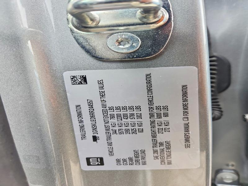 Продажа на аукционе авто 2024 Chevrolet Tahoe, vin: 1GNSKLED6RR244557, номер лота: 54965316