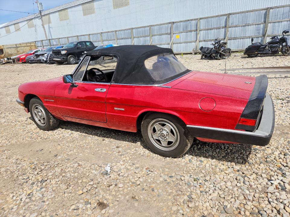 Продажа на аукционе авто 1988 Alfa Romeo Spider, vin: ZARBA5586J1058147, номер лота: 52884946