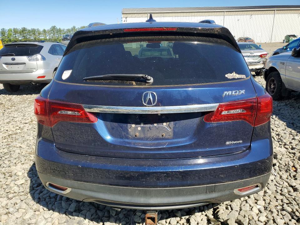 2015 Acura Mdx მანქანა იყიდება აუქციონზე, vin: 5FRYD4H4XFB001350, აუქციონის ნომერი: 52993696
