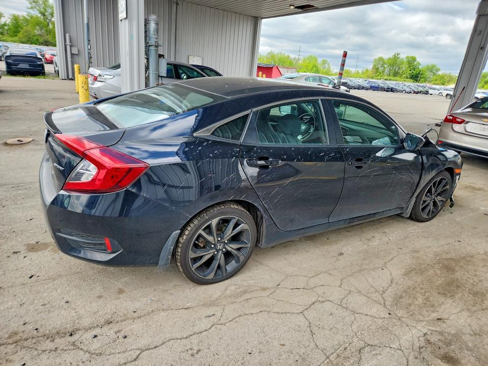 2019 Honda Civic მანქანა იყიდება აუქციონზე, vin: 2HGFC2F83KH526729, აუქციონის ნომერი: 53441936