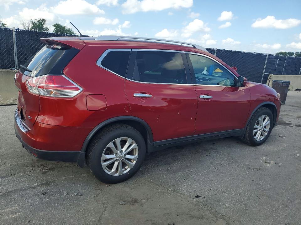 2016 Nissan Rogue მანქანა იყიდება აუქციონზე, vin: KNMAT2MT4GP609895, აუქციონის ნომერი: 54781366