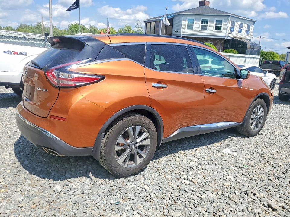 2015 Nissan Murano მანქანა იყიდება აუქციონზე, vin: 5N1AZ2MH2FN271168, აუქციონის ნომერი: 54311896