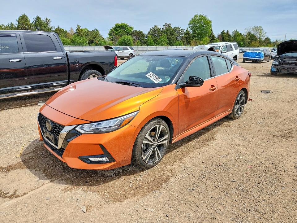 2023 Nissan Sentra მანქანა იყიდება აუქციონზე, vin: 3N1AB8DV8PY322956, აუქციონის ნომერი: 52311086