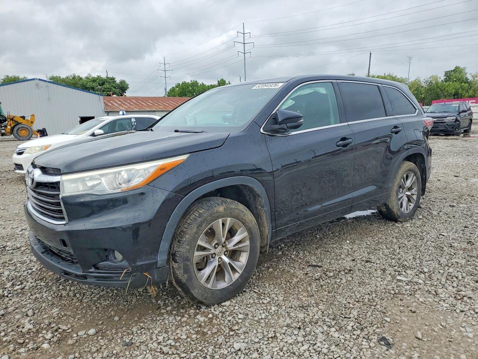 Продажа на аукционе авто 2015 Toyota Highlander, vin: 5TDBKRFH3FS140053, номер лота: 52094926