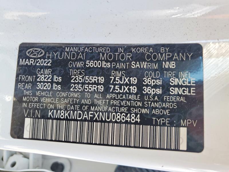 Продажа на аукционе авто 2022 Hyundai Ioniq 5, vin: KM8KMDAFXNU086484, номер лота: 53092446