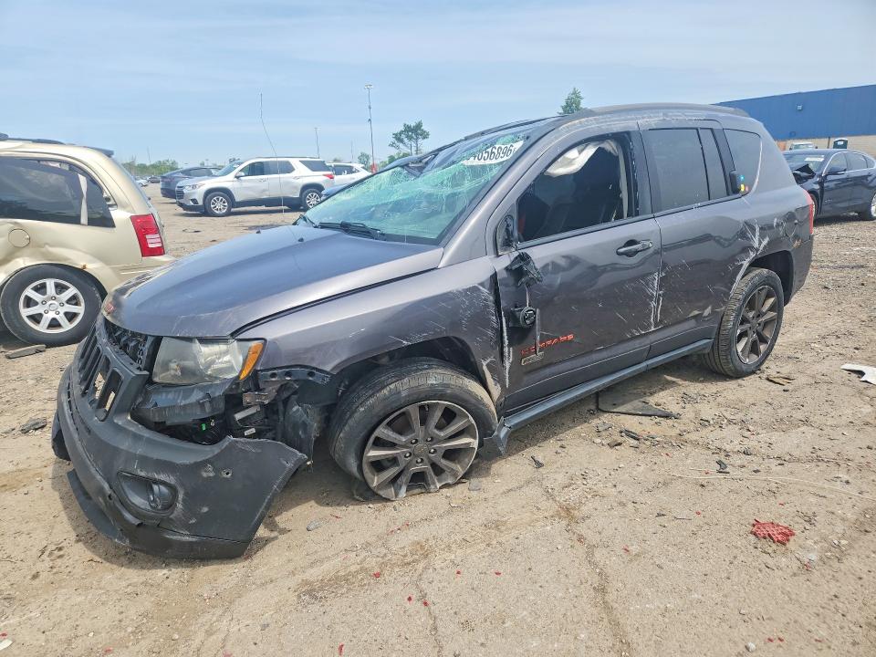 2016 Jeep Compass მანქანა იყიდება აუქციონზე, vin: 1C4NJCBB0GD677975, აუქციონის ნომერი: 54656896
