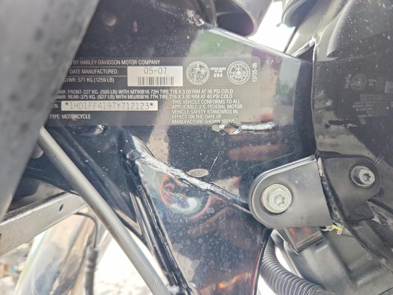 Продажа на аукционе авто 2007 Harley-davidson Flht, vin: 1HD1FF4197Y712123, номер лота: 54586986