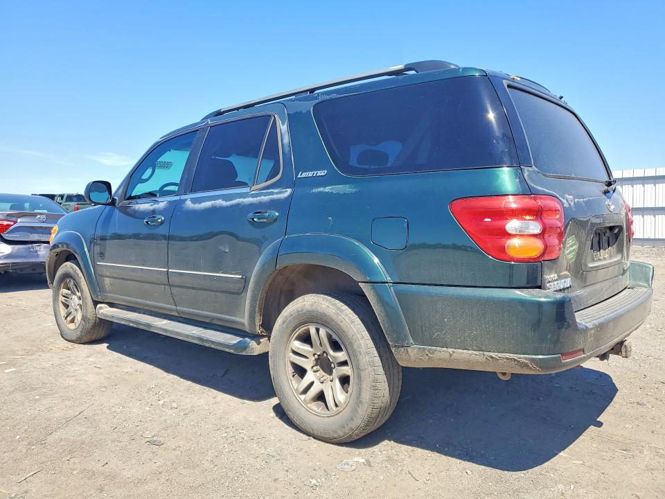 2003 Toyota Sequoia მანქანა იყიდება აუქციონზე, vin: 5TDBT48A93S182707, აუქციონის ნომერი: 55529586
