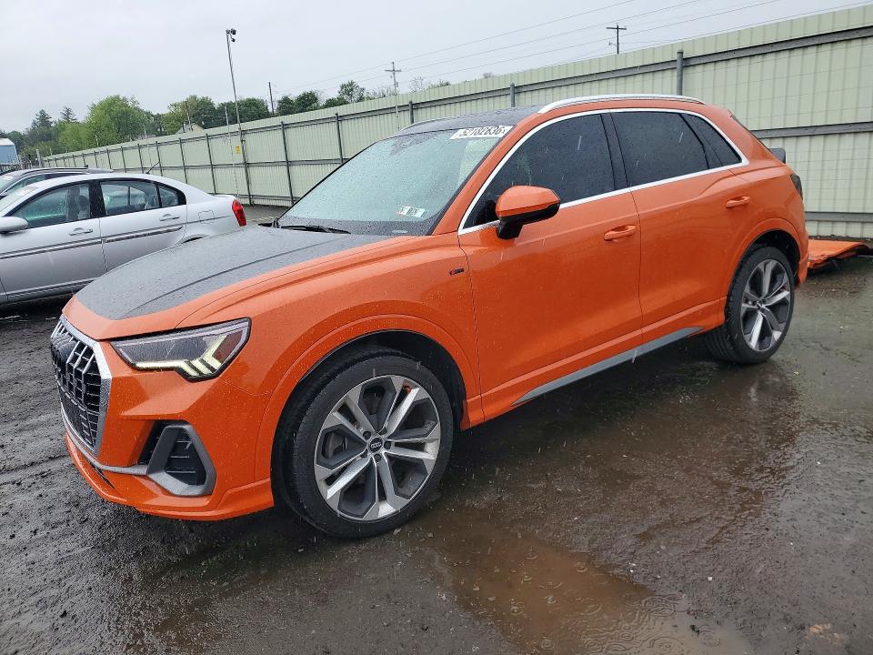 2020 Audi Q3 მანქანა იყიდება აუქციონზე, vin: WA1EECF39L1122200, აუქციონის ნომერი: 52182836