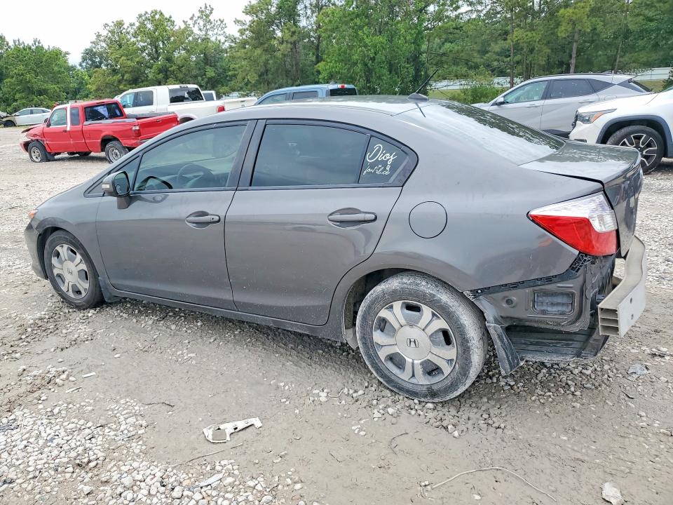 54283326 :رقم المزاد ، JHMFB4F3XCS009261 vin ، 2012 Honda Civic مزاد بيع