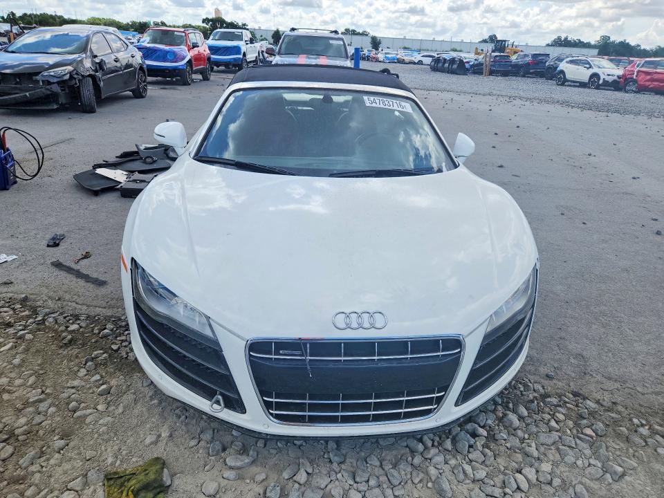 2011 Audi R8 მანქანა იყიდება აუქციონზე, vin: WUAVNAFG0BN001336, აუქციონის ნომერი: 54783716