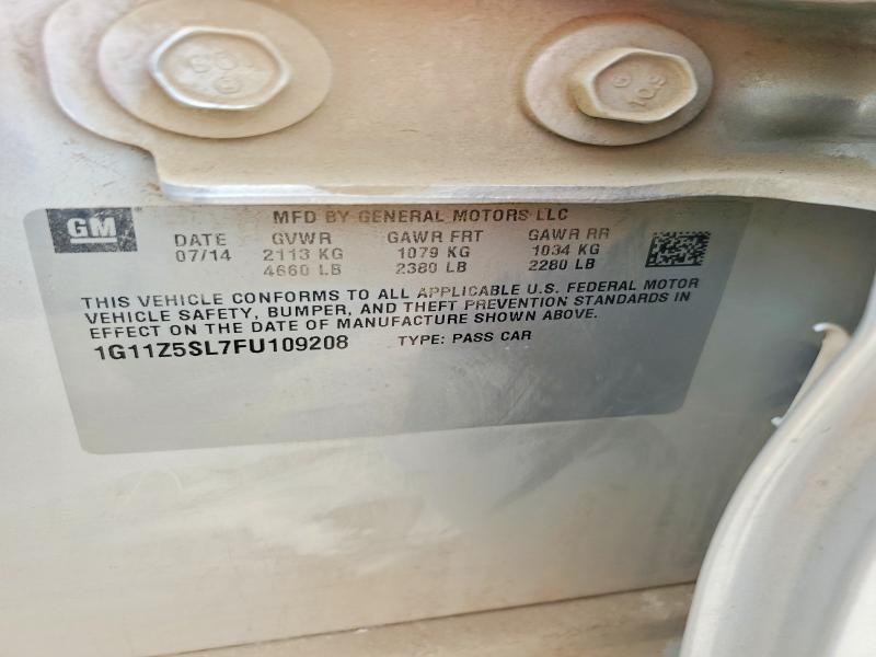 Продаж на аукціоні авто 2015 Chevrolet Impala, vin: 1G11Z5SL7FU109208, номер лоту: 55311206